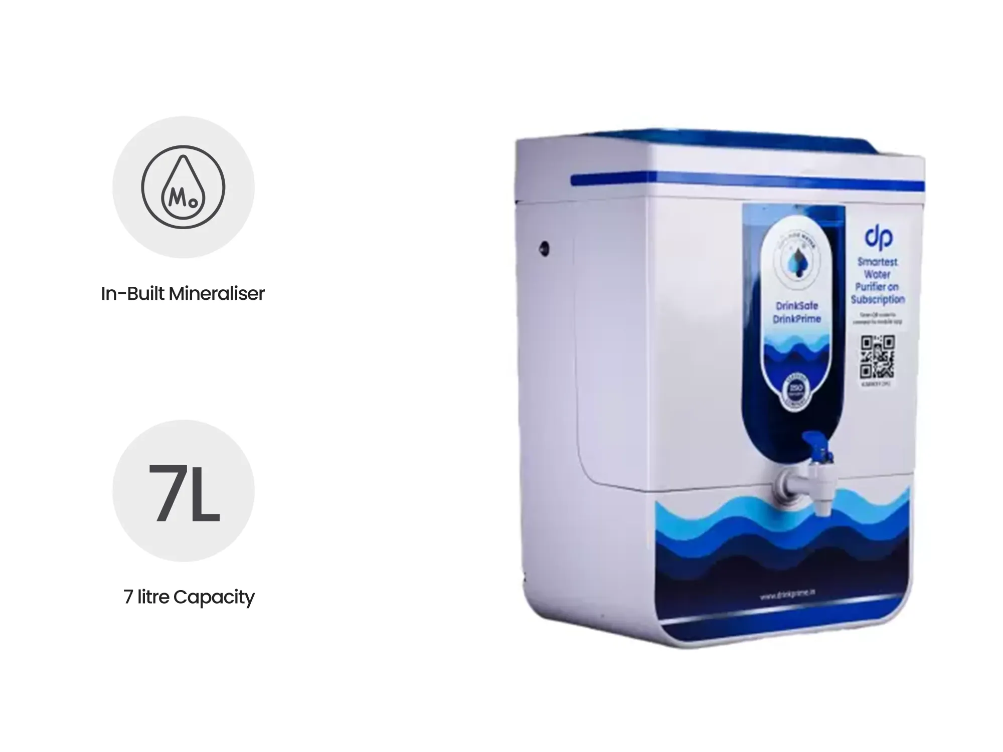 Drink Prime water purifier   Unlimited plan